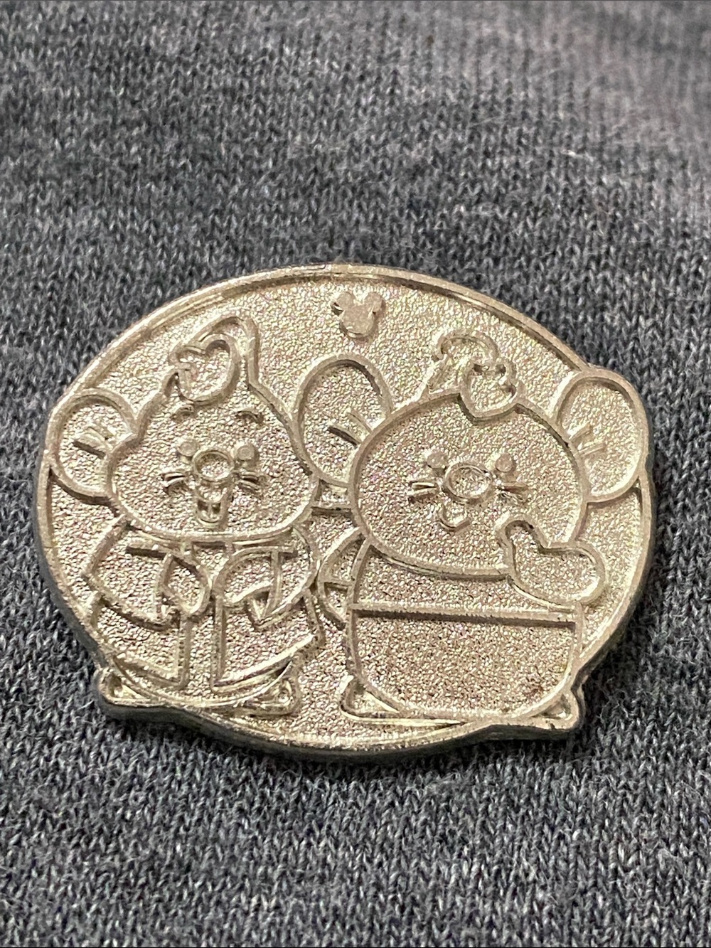 Disney Pin Jaq and Gus from Cinderella Mouse Duo Enamel Pin - Collectible